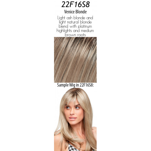  
Select your color: 22F16S8  Venice Blonde (Rooted)